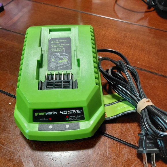 Greenworks 40 Volt Lithium-Ion Max Battery Charger - Picture 1 of 4